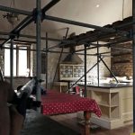 Interior domestic scaffolding